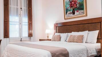 Suite Premium | Literie de qualité supérieure, couette en duvet d'oie, minibar