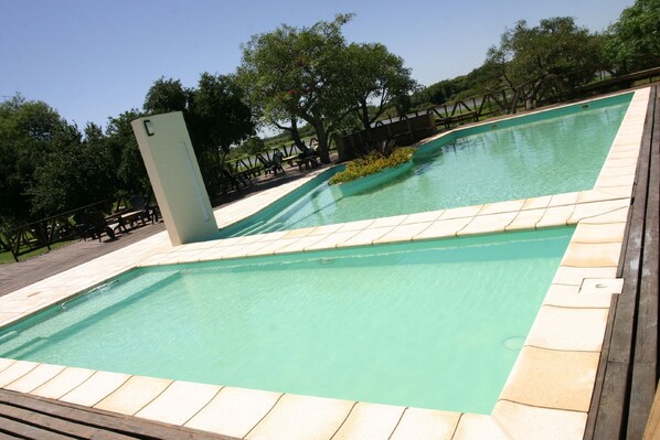 Indoor pool, outdoor pool
