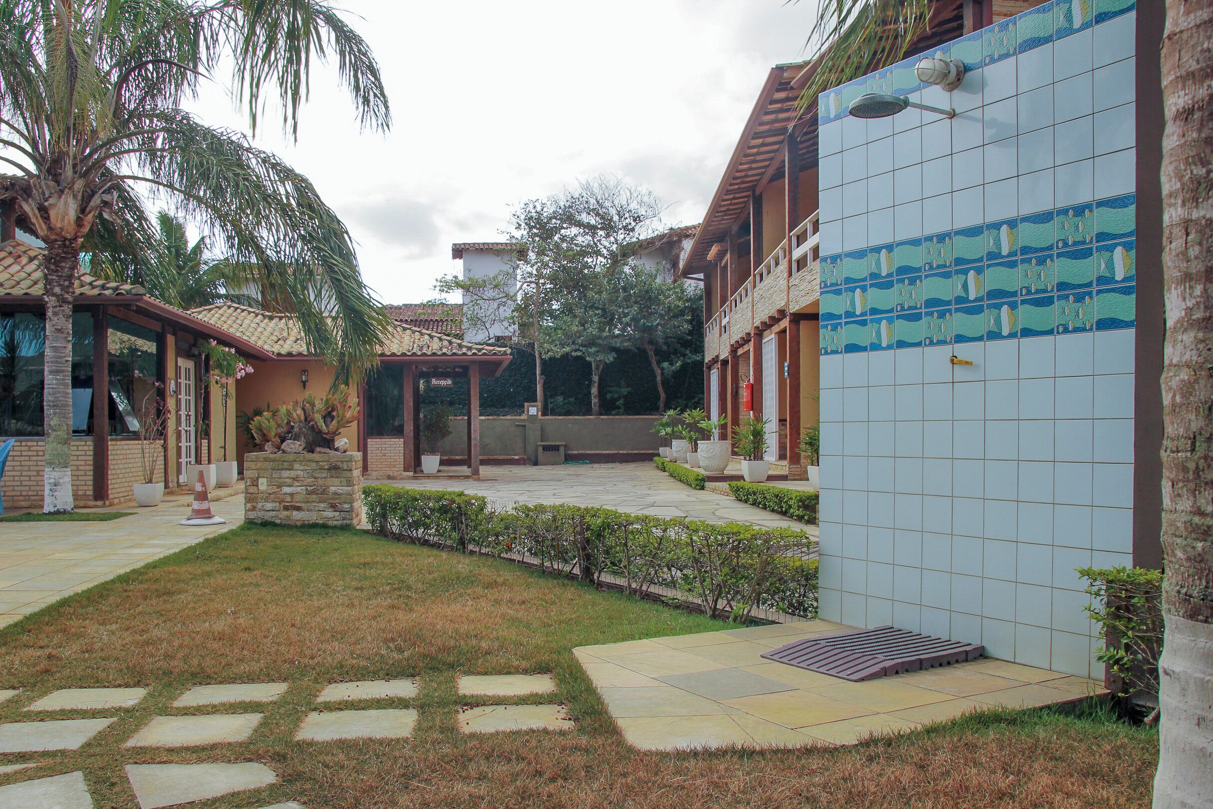 Fachada da propriedade