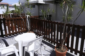 Outdoor dining - Canasbeach Hotel (Florianopolis)