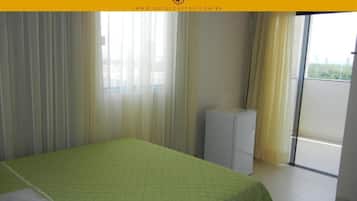 Minibar, desk, blackout drapes, free WiFi