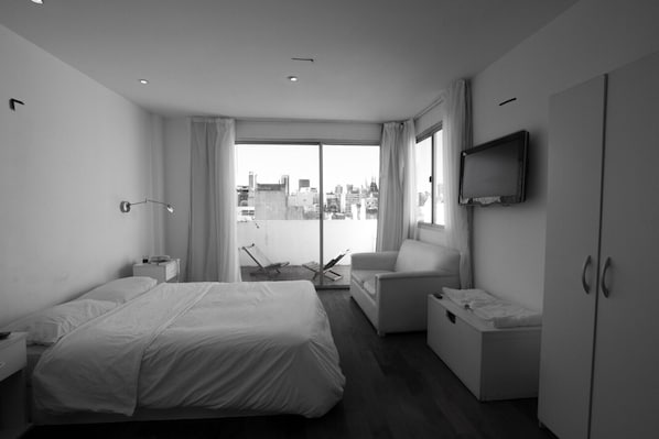 Wifi gratis y ropa de cama