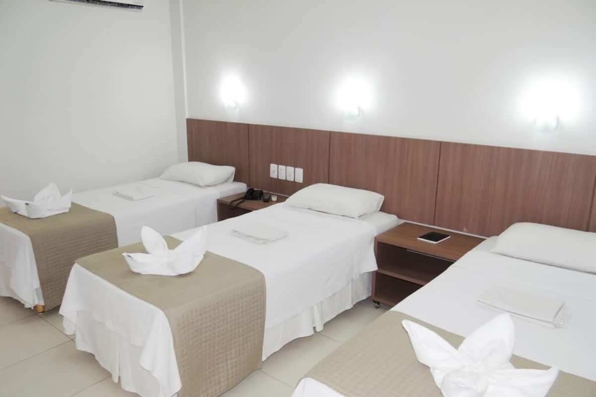 standard triple room | 1 bedroom, minibar, desk, blackout curtains