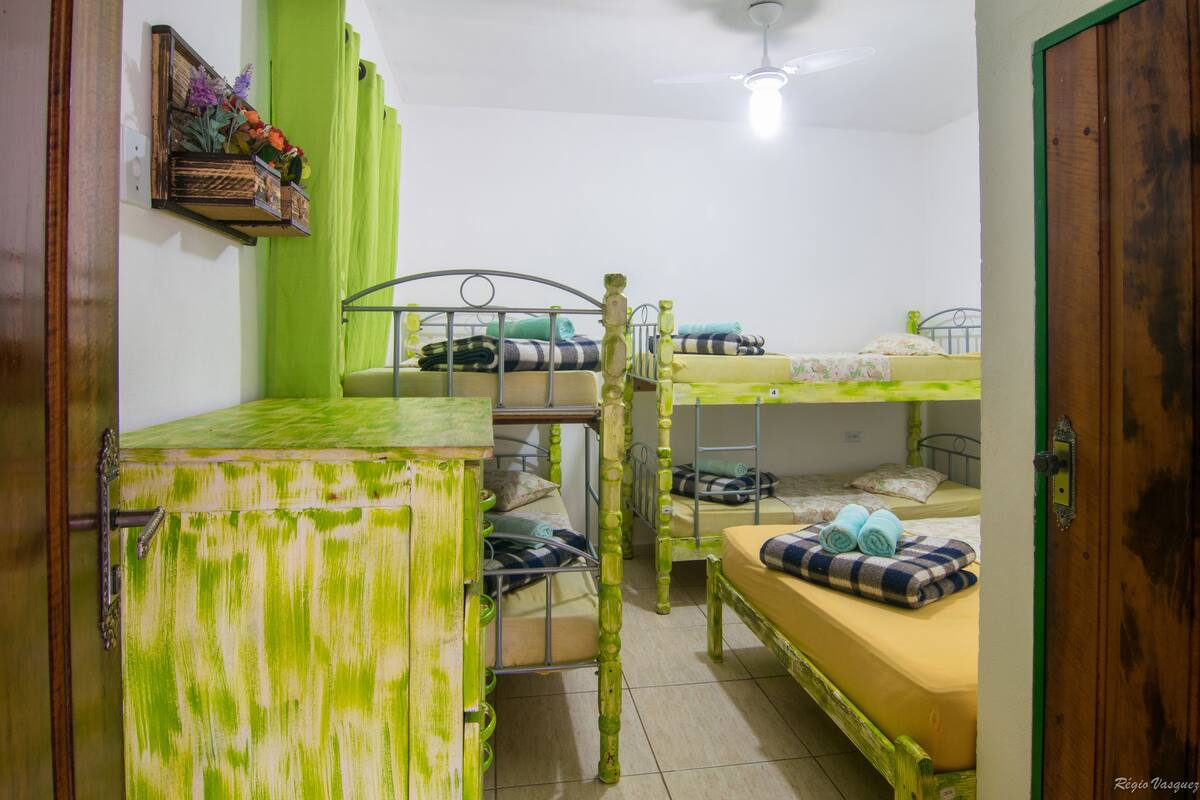 Standard Shared Dormitory, Men only, Courtyard Area | In-room safe, WiFi (free), bed sheets