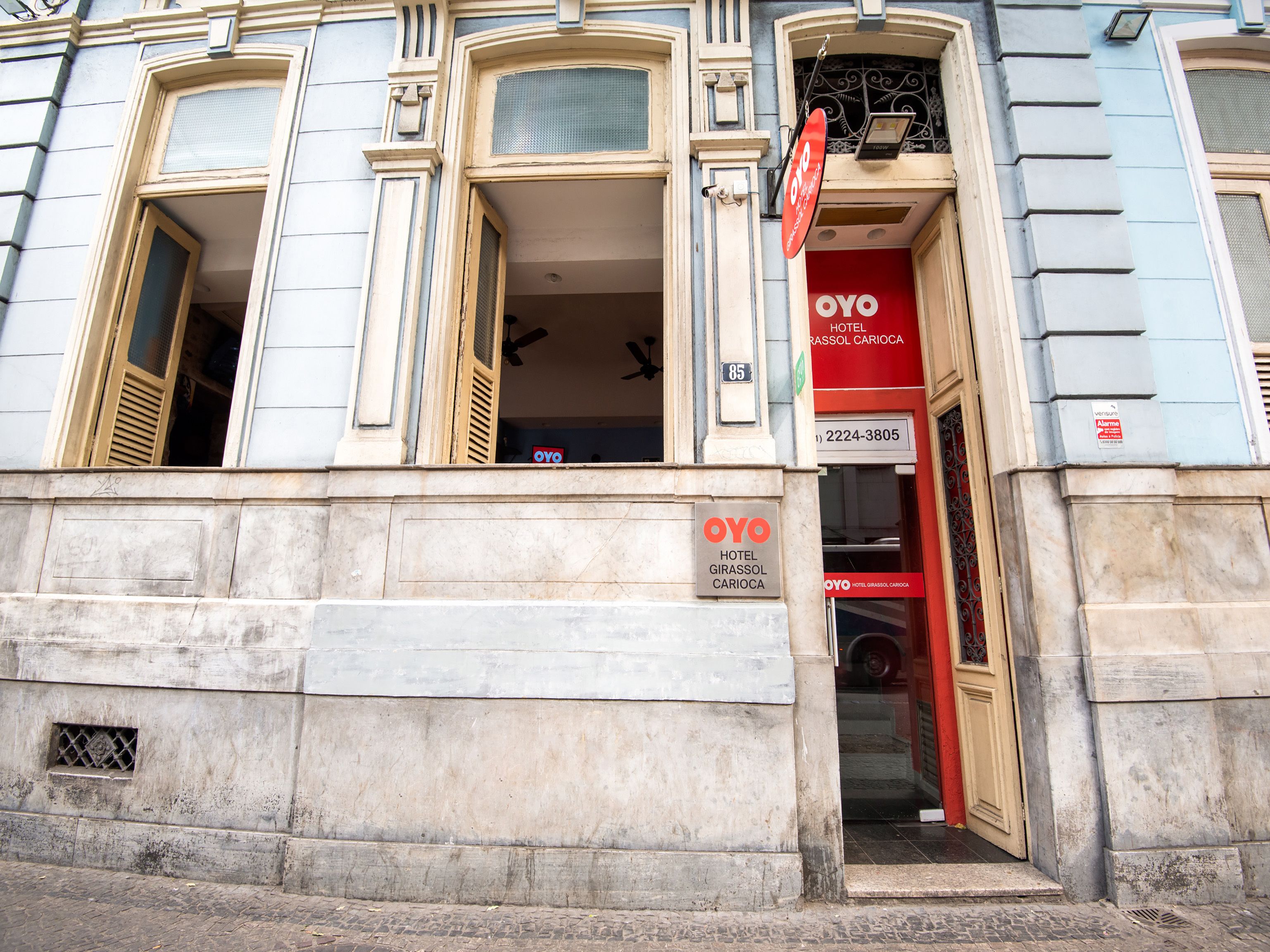 Façade de l’hébergement