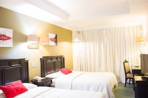 Desk, iron/ironing board, free WiFi, bed sheets