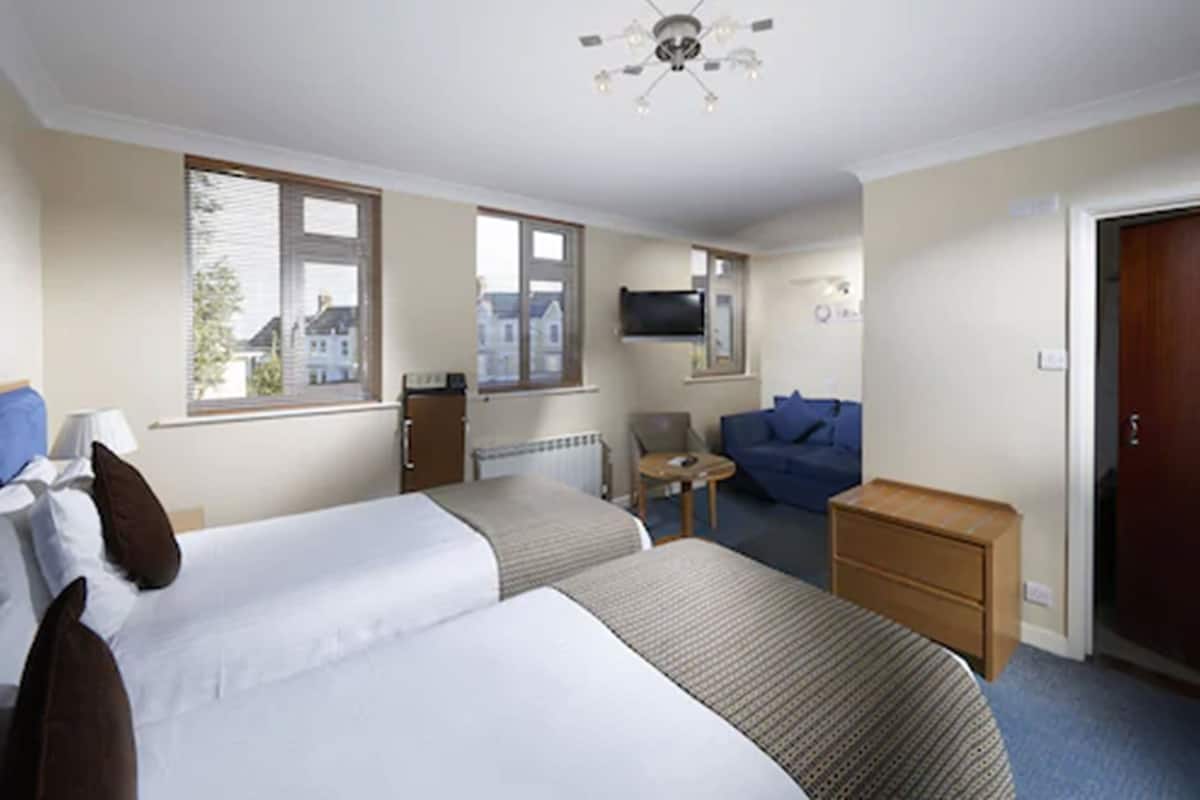 in-room safe, desk, blackout curtains, iron/ironing board