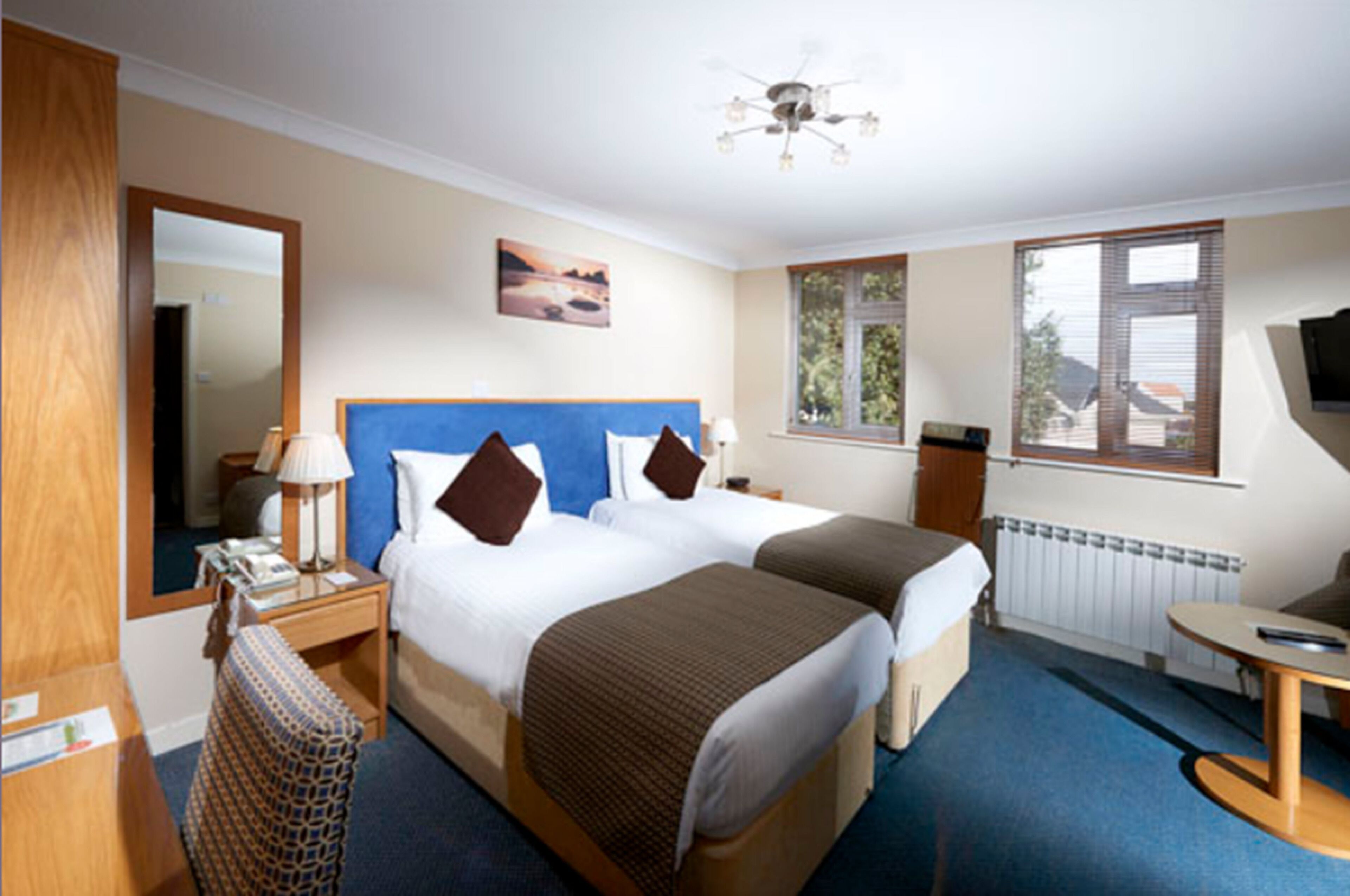 in-room safe, desk, blackout curtains, iron/ironing board