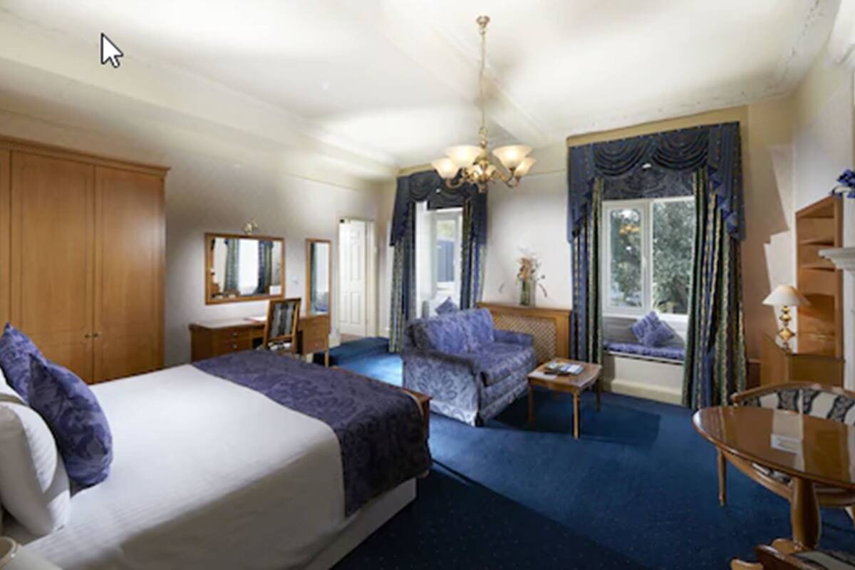 in-room safe, desk, blackout curtains, iron/ironing board