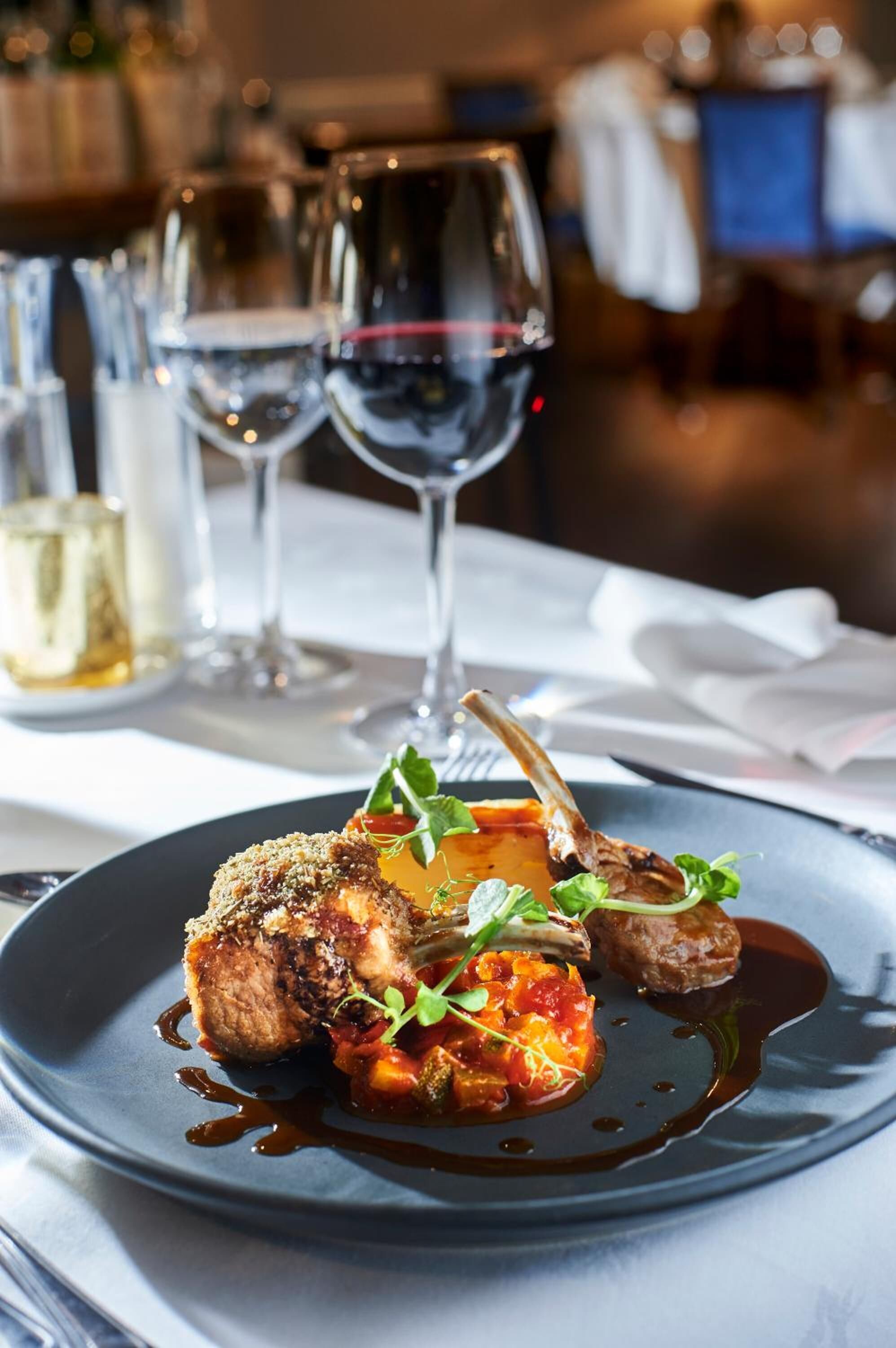 breakfast and dinner served, british cuisine