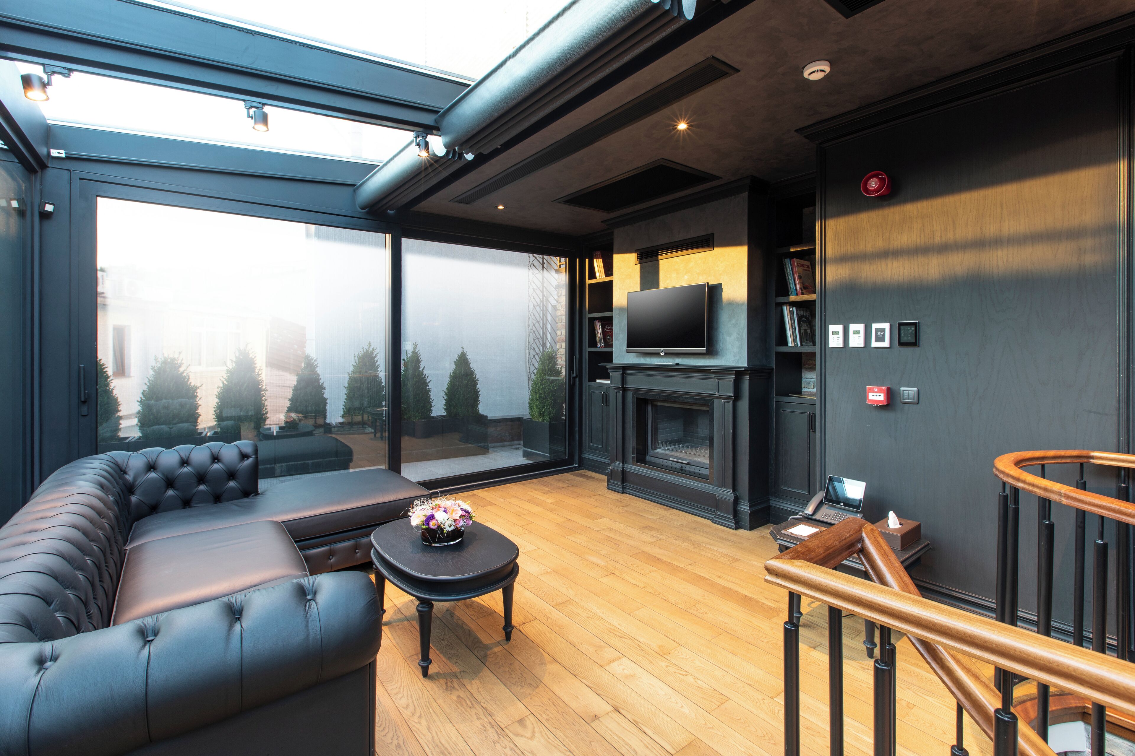 family villa | living area | 40-inch lcd tv with satellite channels, tv