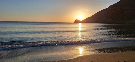 Vista a la playa o al mar