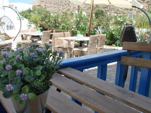 View from property - Evi Evan Hotel (Syros)