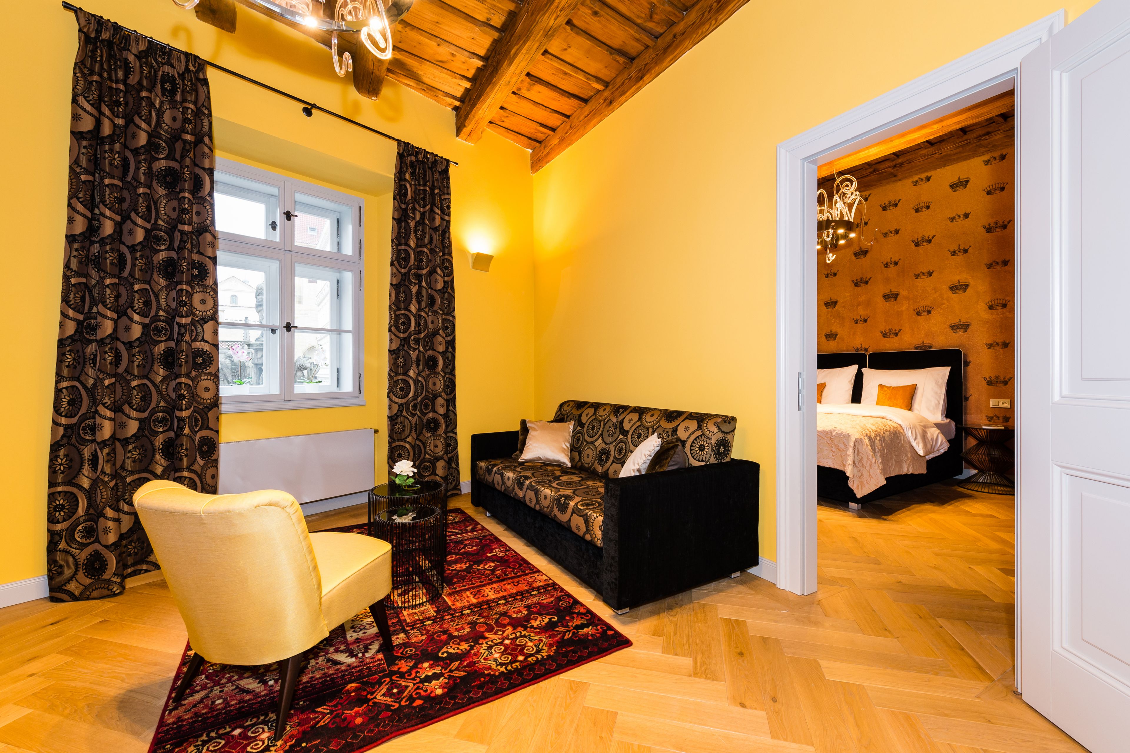 superior apartment | living room | plasma tv