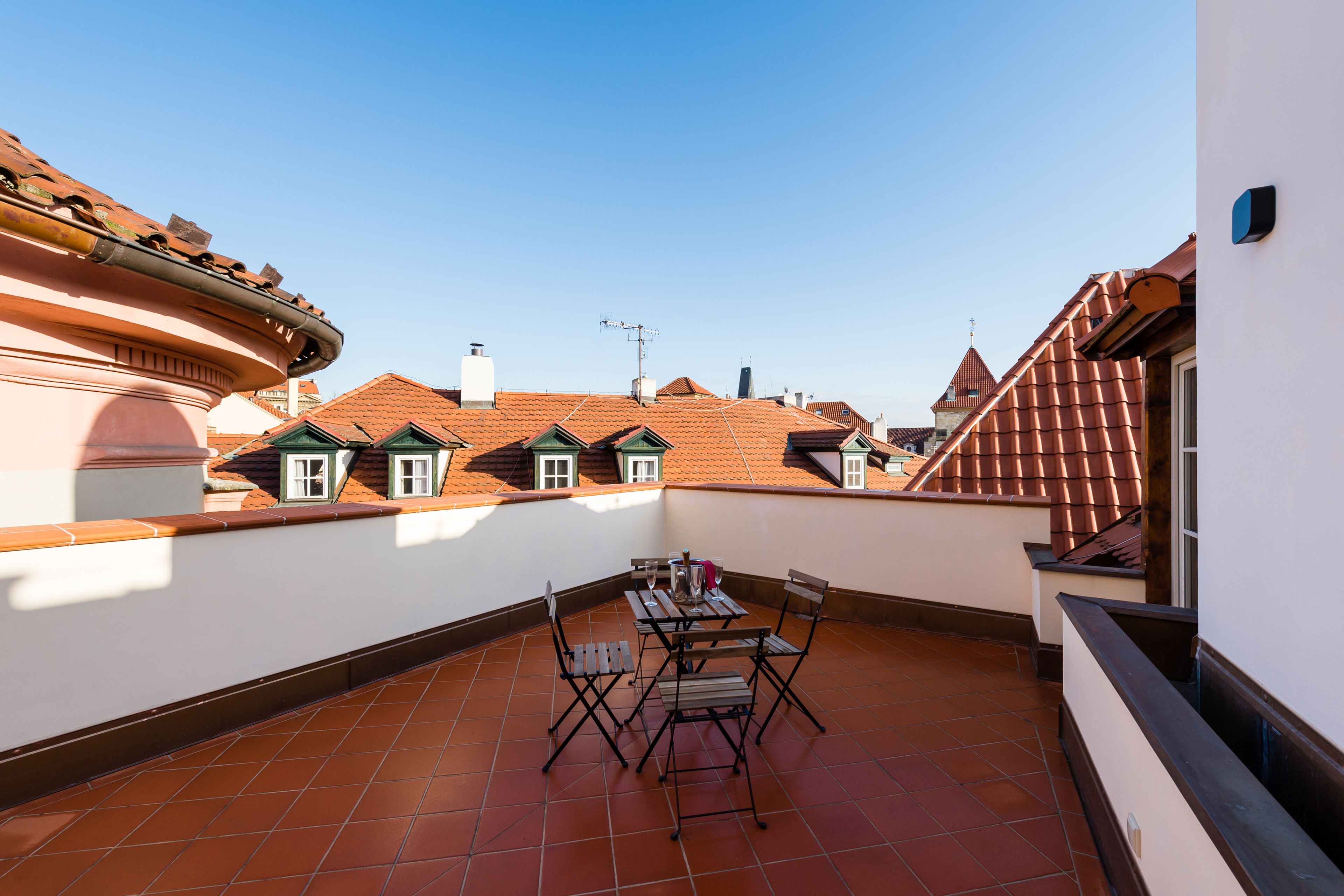 Junior suite, terras | Terras