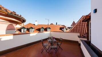 Junior-suite - terrasse | Terrasse/gårdhave