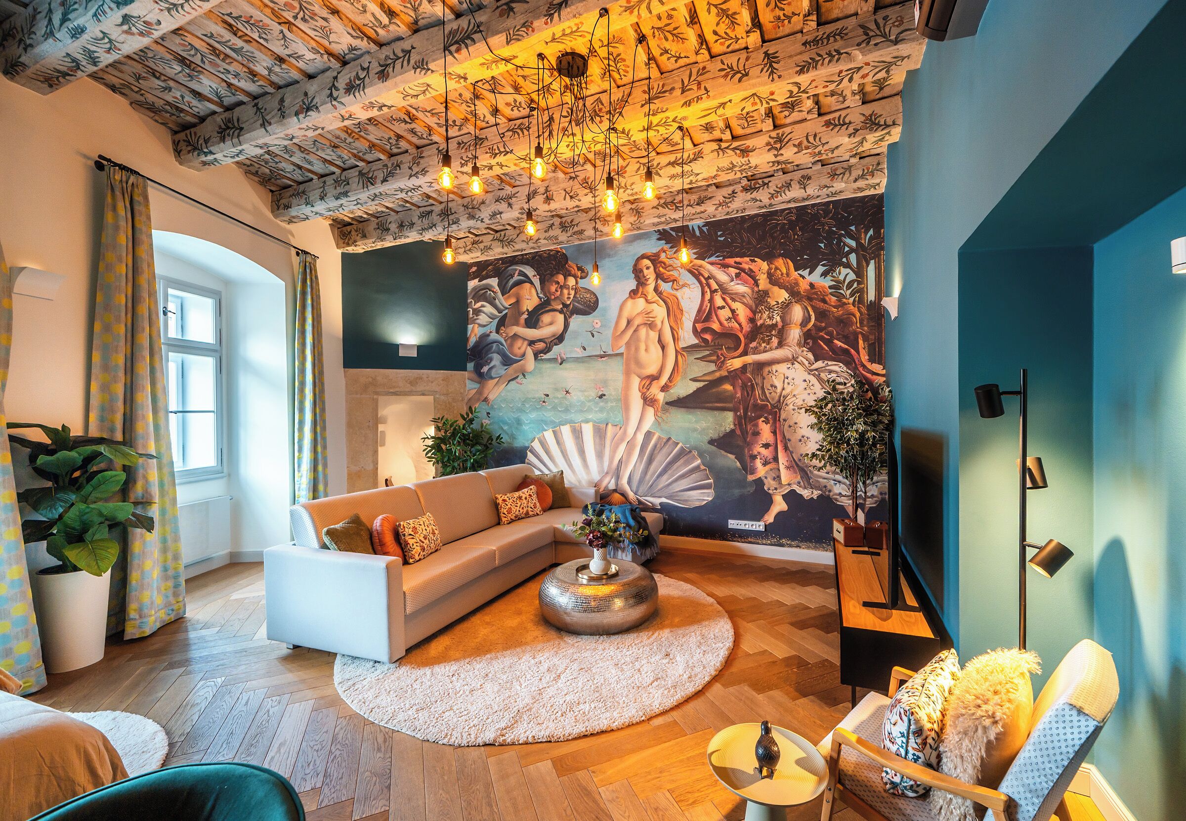 豪華公寓 | 起居區 | 電漿電視