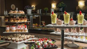 Inbegriffenes Frühstücksbuffet