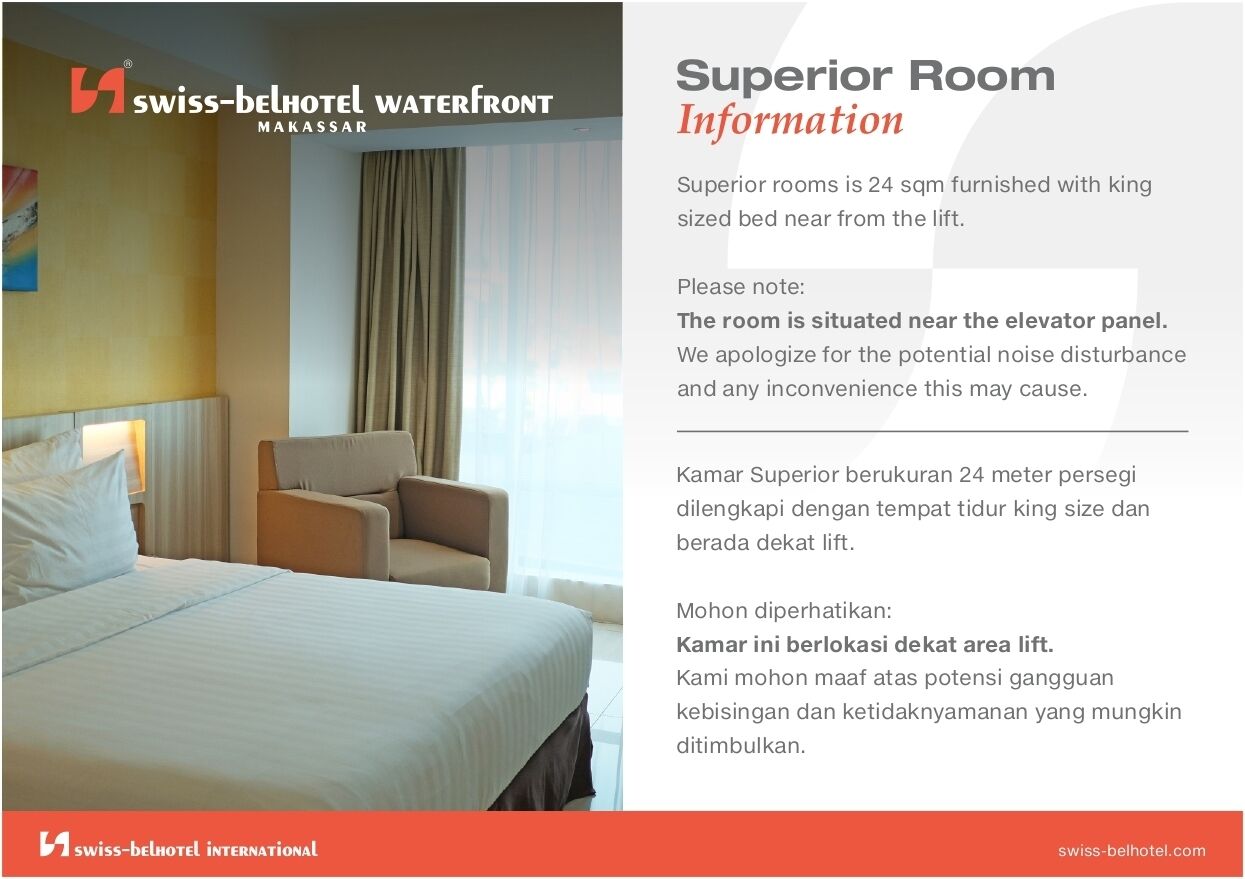 Superior Double Room | In-room safe, desk, blackout curtains, soundproofing