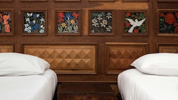 Standard Twin Room, Shared Bathroom | Premium bedding, down comforters, in-room safe, soundproofing