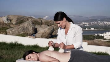 Lichaamsbehandelingen, aromatherapie, hotstone-massages