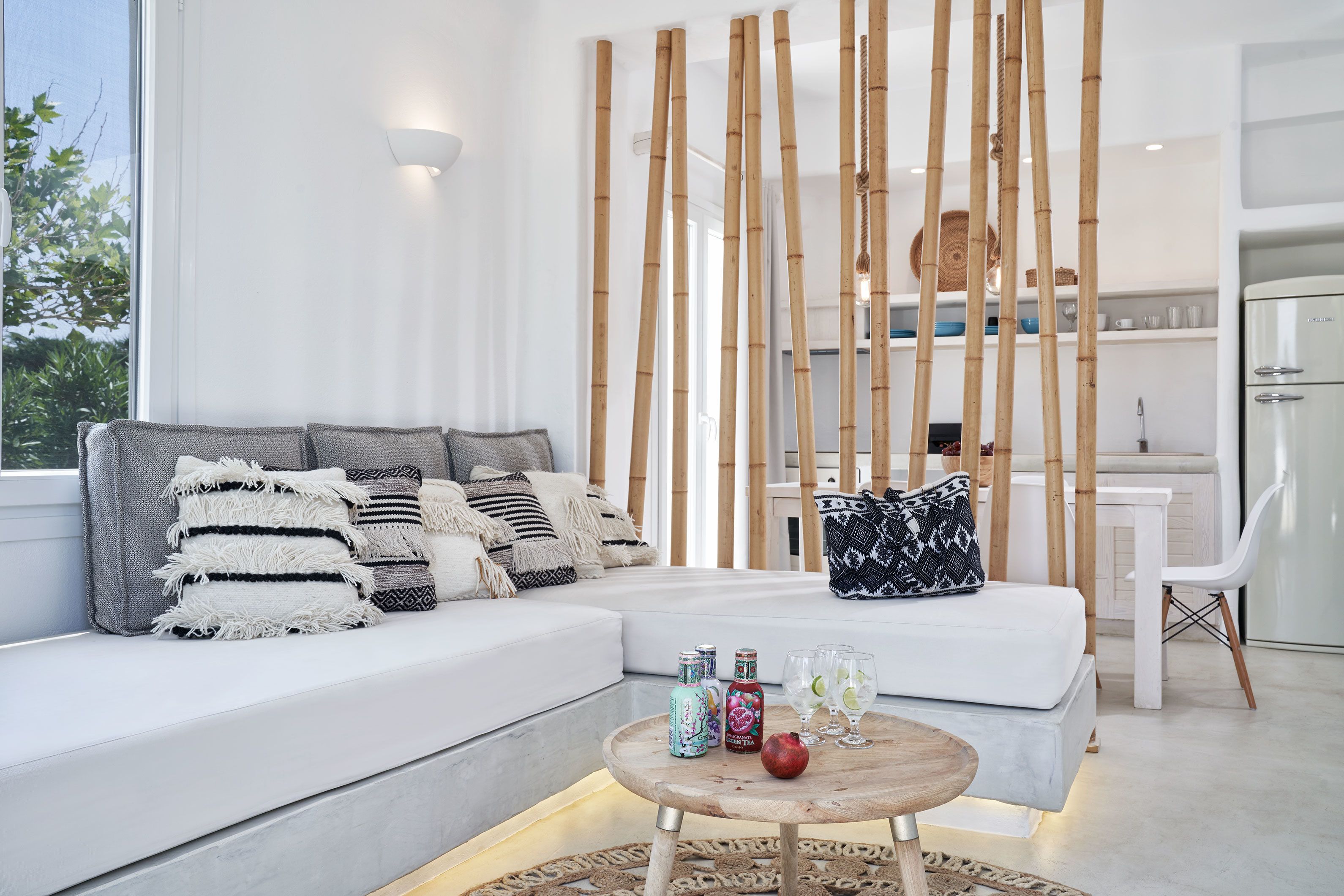 spa suite lake view with private pool & hammam | private kitchen | fridge, coffee/tea maker, spices, freezer