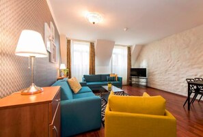 Apartment, 1 Schlafzimmer, Küche | Wohnbereich