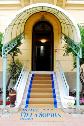 Entrada de la propiedad