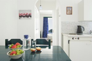 Grand Apartment | 1 bedroom, premium bedding, in-room safe, individually decorated - Nafsika Sea View Apartments (Samos)