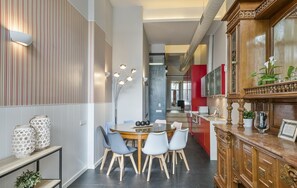 Standard Apartment, 3 Bedrooms | Dining room - Alcam Futbol (Barcelona)