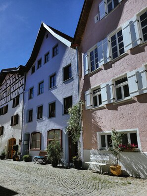 Vue sur la ville depuis l’hébergement 