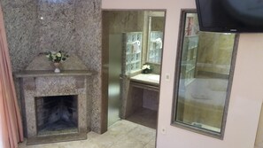 Presidential Duplex, 1 Bedroom | Living area | 32-inch LCD TV with cable channels, TV