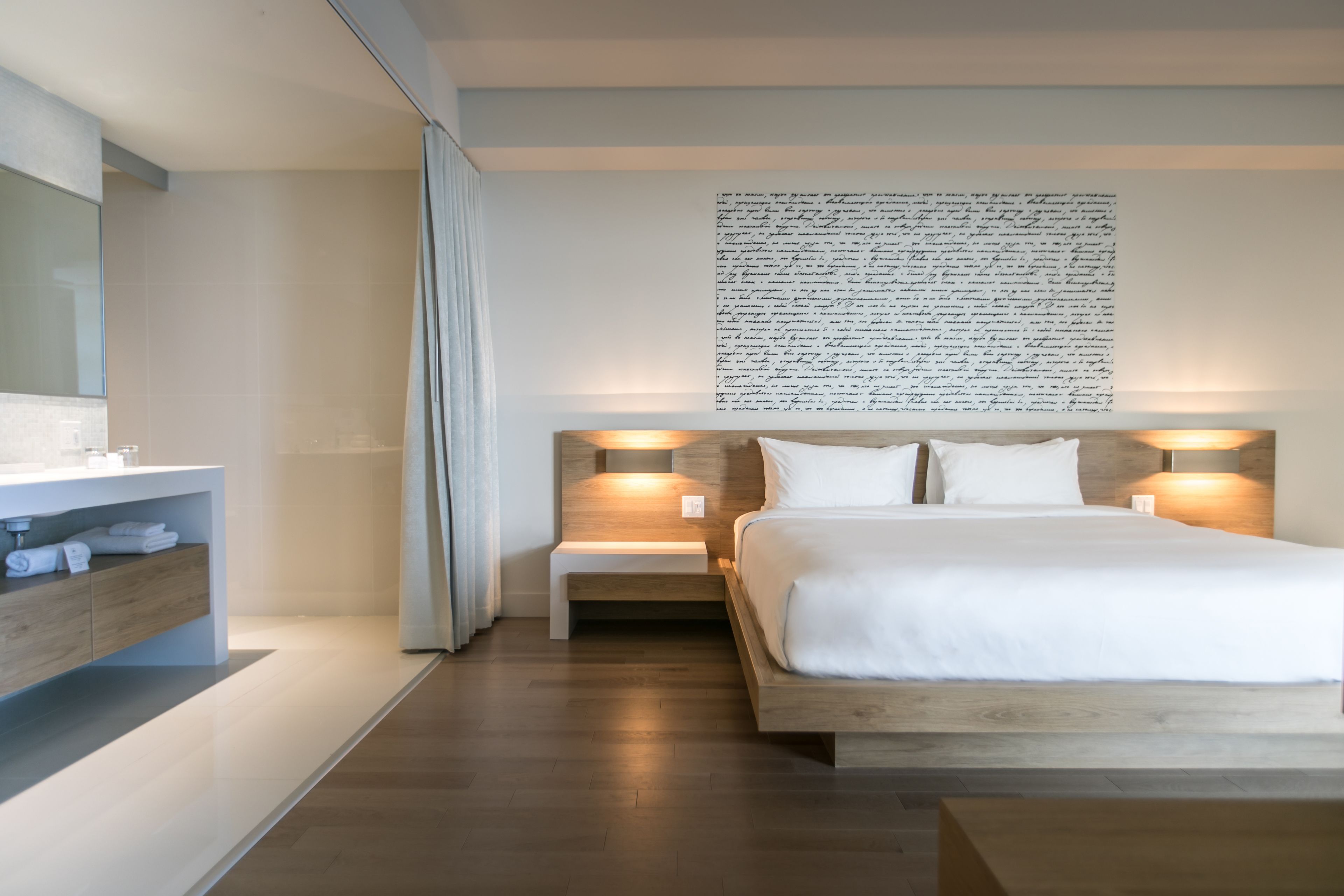 desk, laptop workspace, blackout curtains, soundproofing