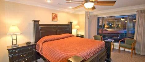 클래식 빌라, 침실 2개, 분사식 욕조, 호수 전망 | 무료 WiFi, 침대 시트, 휠체어로 이용 가능