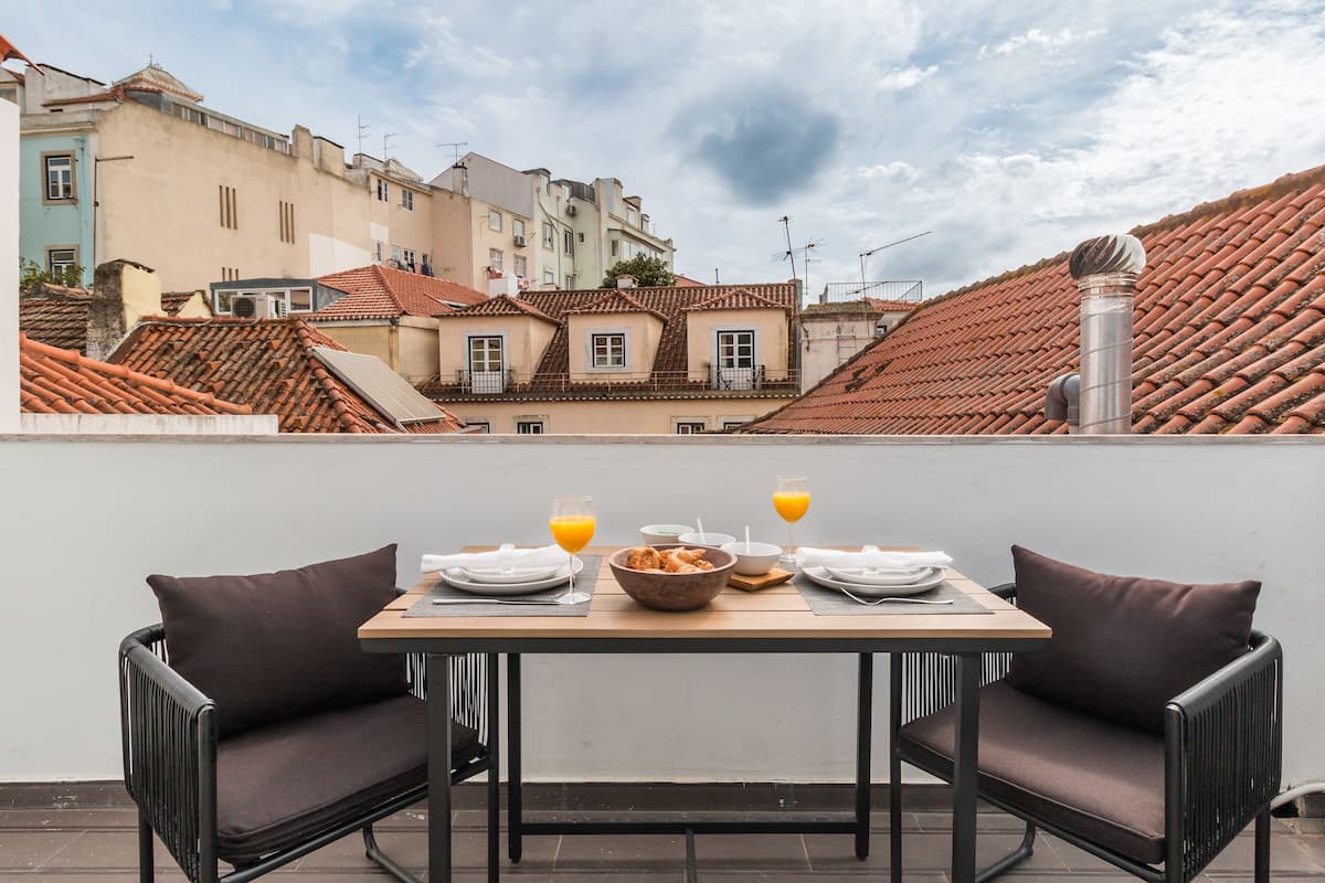 Superior loft, terras | Balkon
