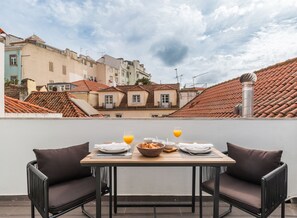 Superior-loftsværelse - terrasse | Balkon