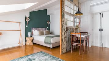 Loft, Terrasse | 1 Schlafzimmer, individuell dekoriert, individuell eingerichtet