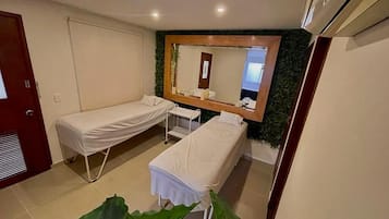 Body treatments, body wraps, body scrubs, facials