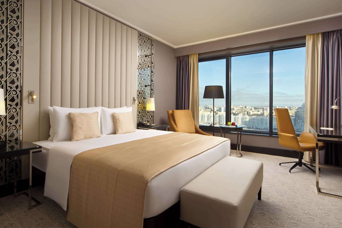 free toiletries, hair dryer, bathrobes, towels