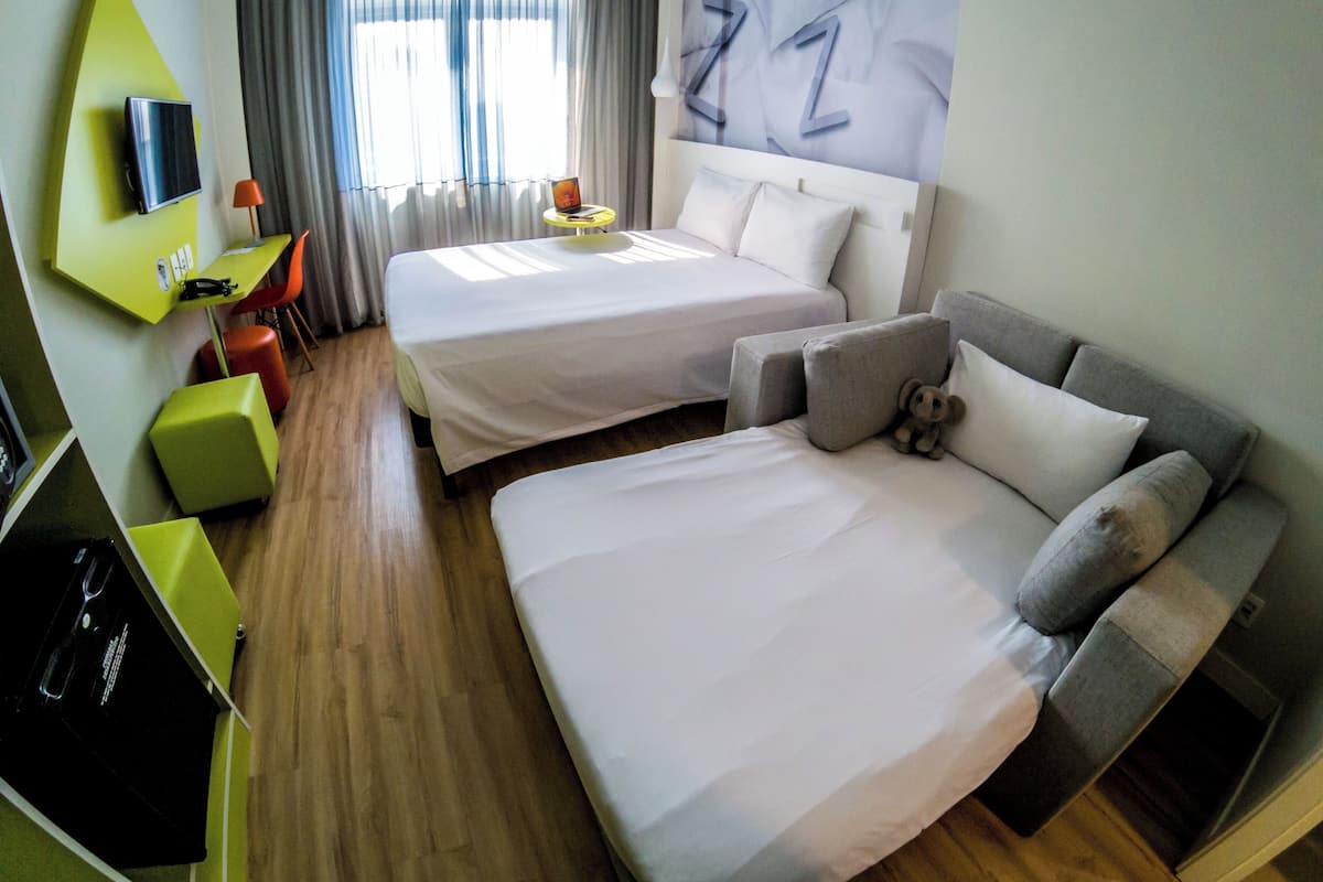 Family Room, 1 Double Bed with Sofa bed