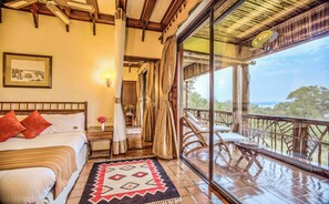 Quarto superior | Terraço/pátio