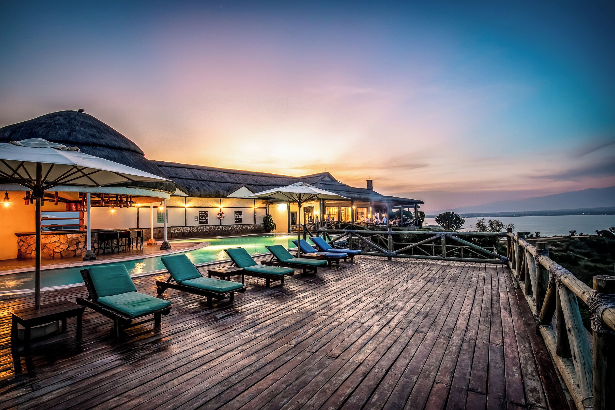 Façade de l’hébergement - soirée/nuit