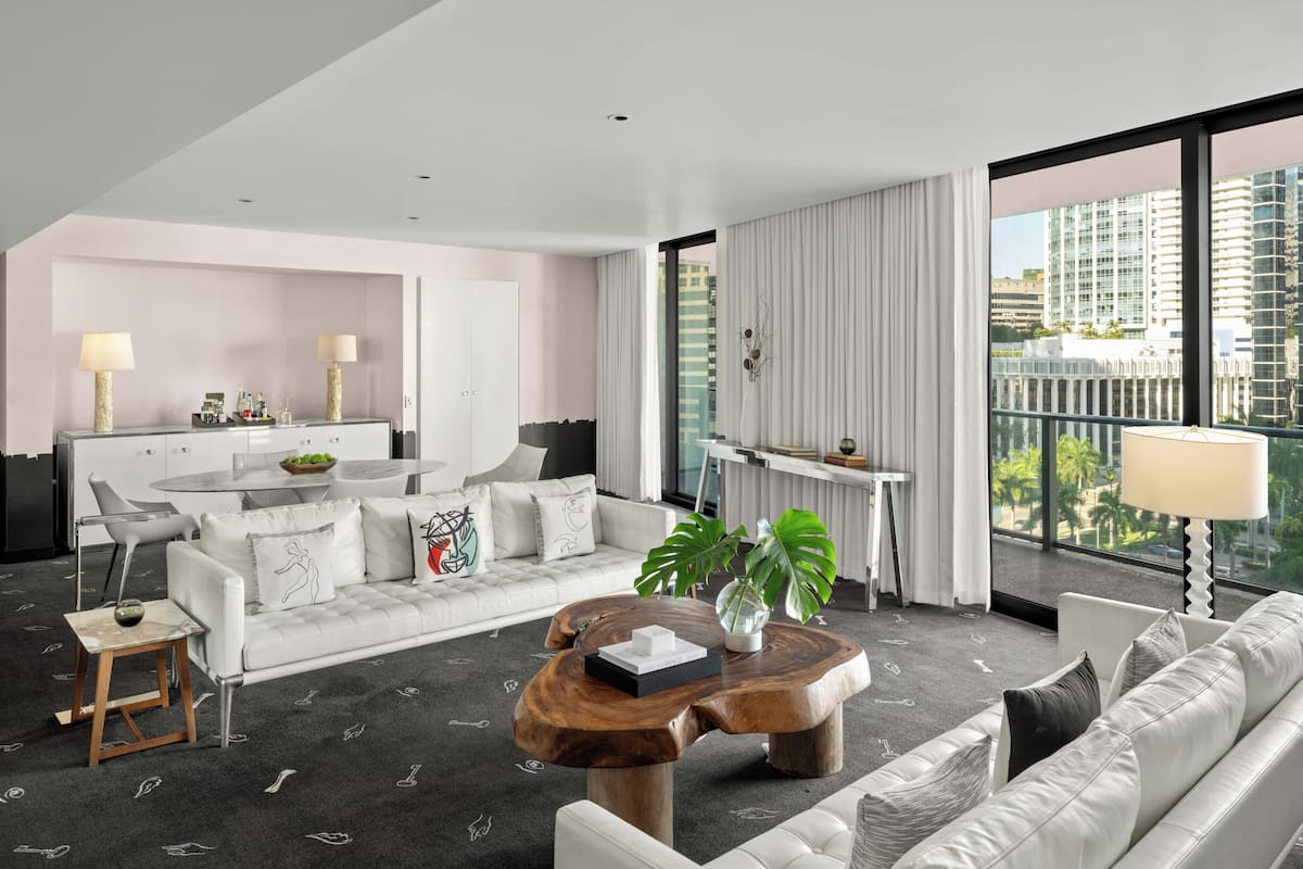 Presidential Suite, 2 Bedrooms, Non Smoking, City View (Balcony) | Egyptian cotton sheets, premium bedding, minibar, in-room safe