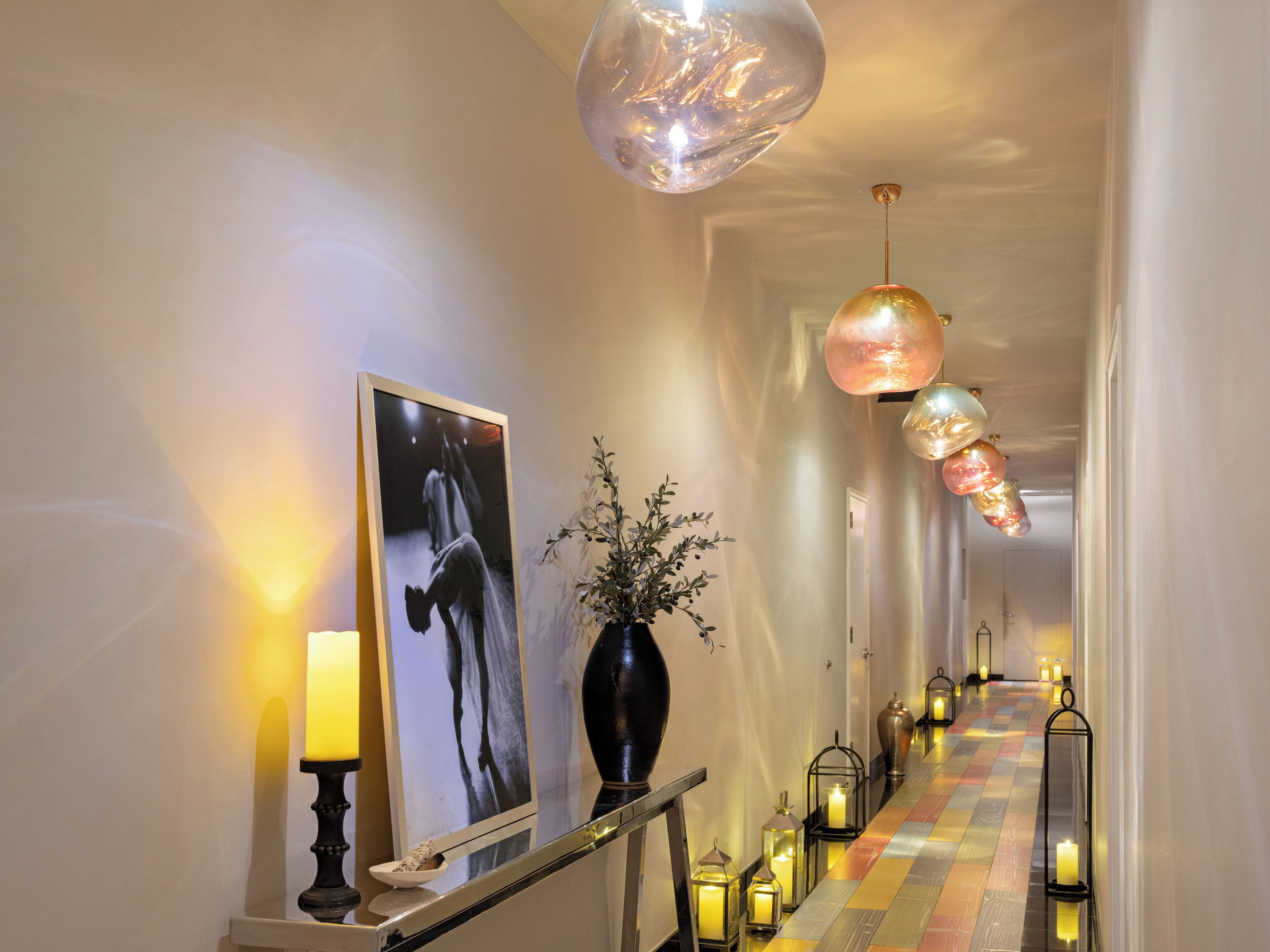 steam room, deep-tissue massages, body scrubs, facials