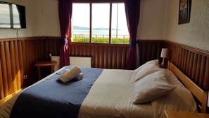 Habitación Vista Mar, Matrimonial Doble | Seprai premium, Wi-Fi gratis, dan seprai linen