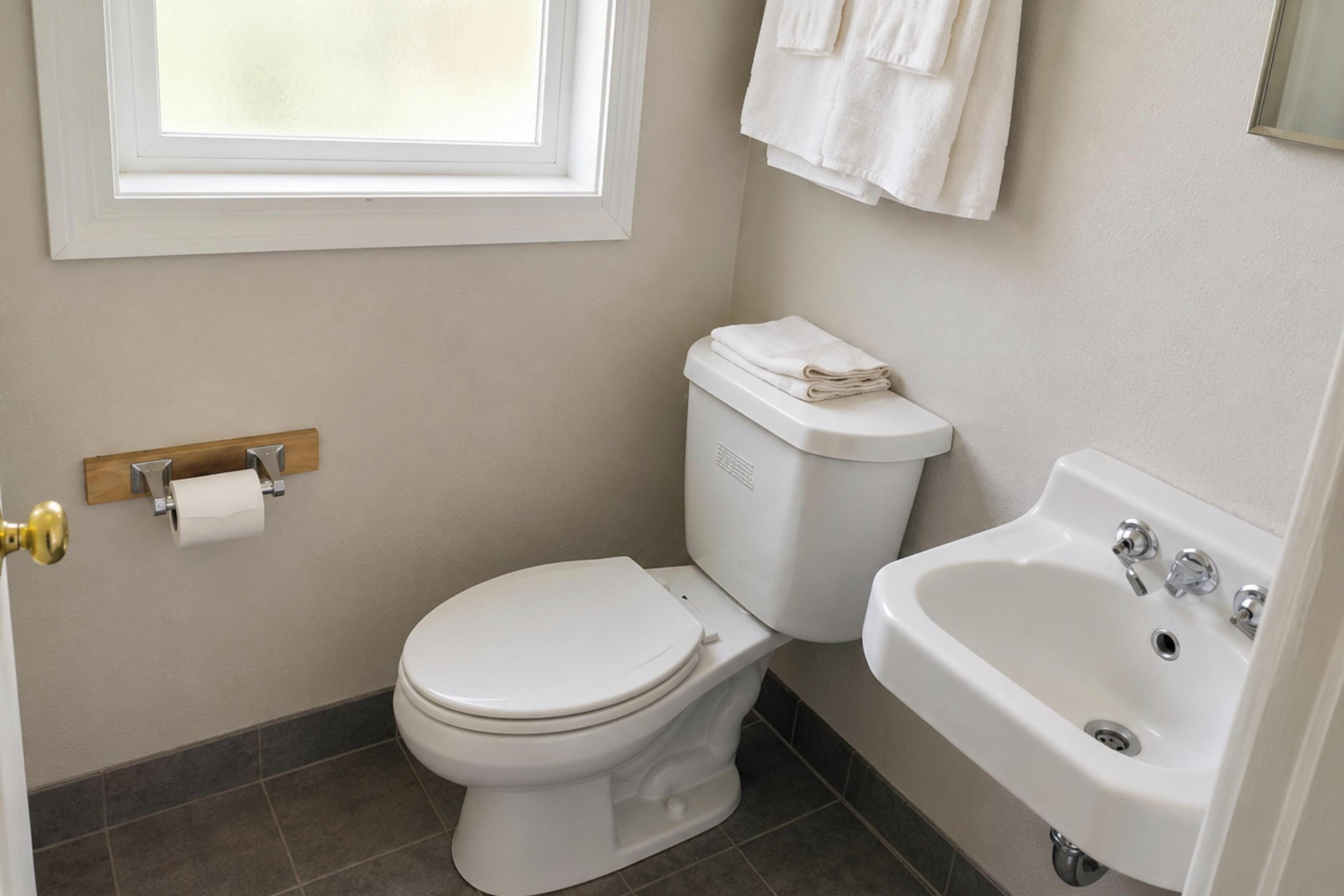 Ducha, artículos de tocador gratuitos, toallas