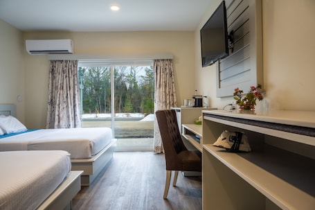 Room, 2 Queen Beds | Desk, iron/ironing board, free WiFi, bed sheets. Leelas Villa Inn Flesherton