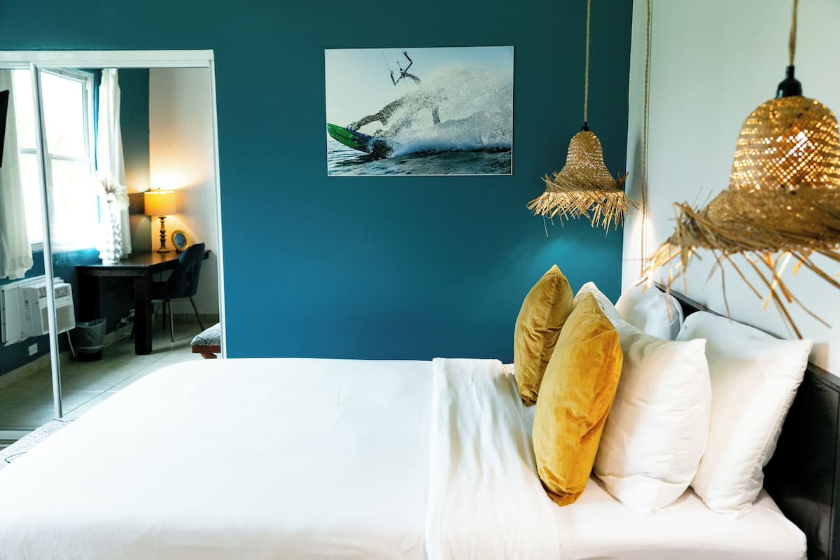 Superior Apartment, 1 Bedroom | Premium bedding, individually decorated, desk, laptop workspace