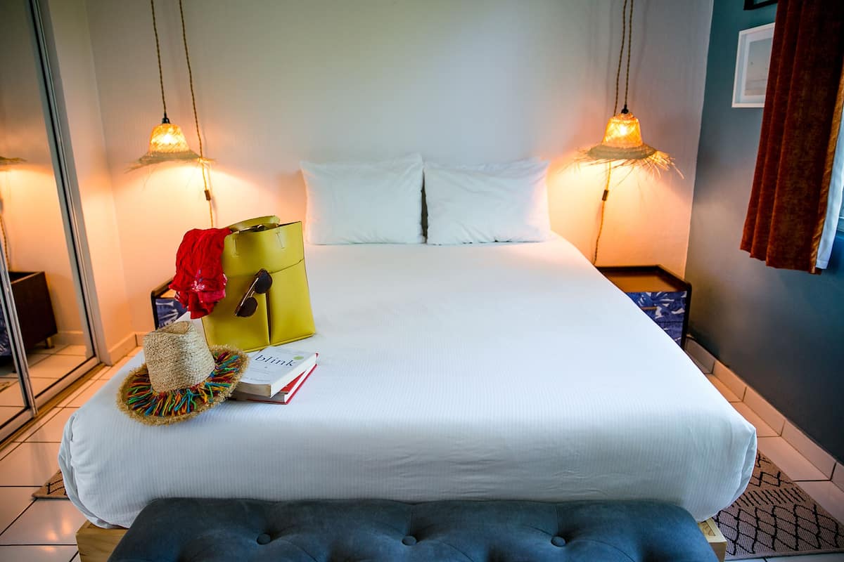 Apartment, 2 Bedrooms | Premium bedding, individually decorated, desk, laptop workspace