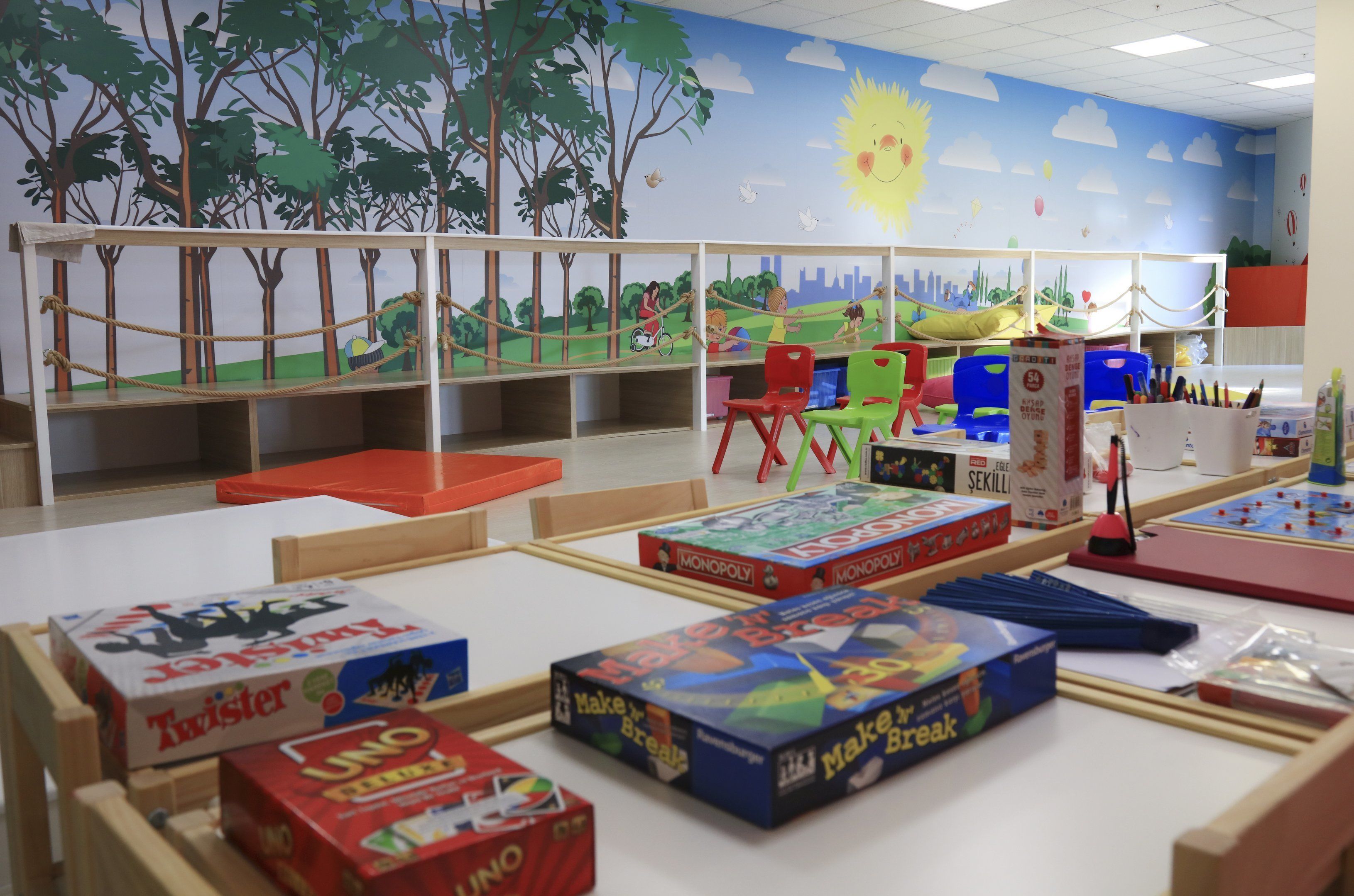 children’s play area – indoor